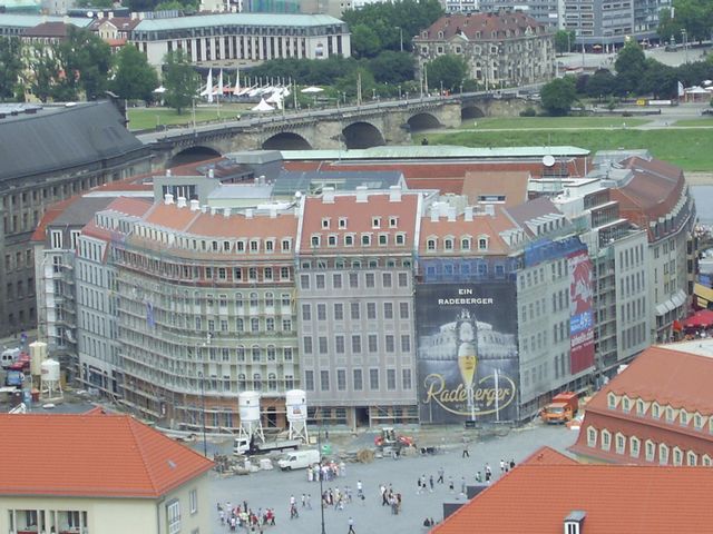 Dresden Blick von der Frauenkirche